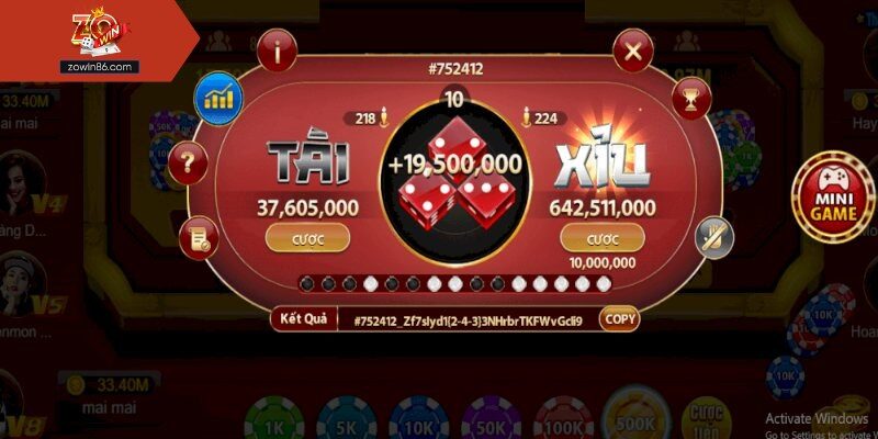 Bí kíp cược tài xỉu trực tuyến luôn thắng