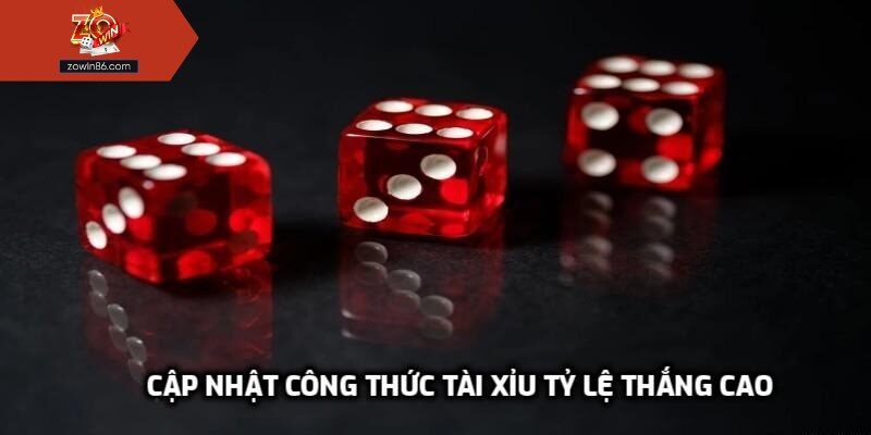 Cập nhật công thức tài xỉu tỷ lệ thắng cao