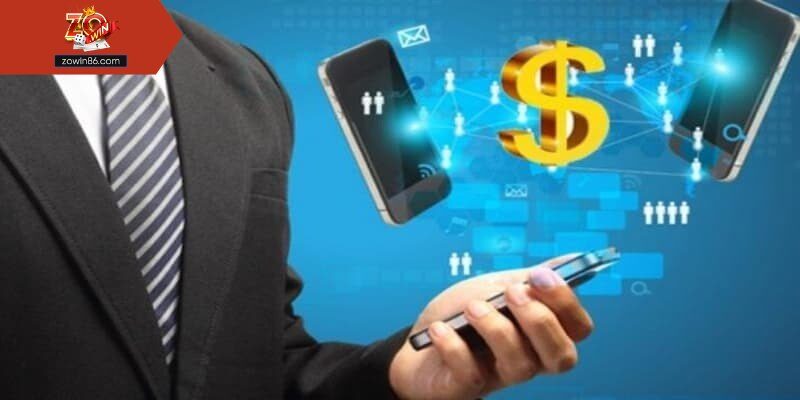 Nhập nội dung gửi tiền vào ví cược